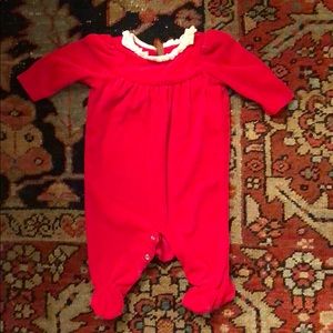 Ralph Lauren velvet romper